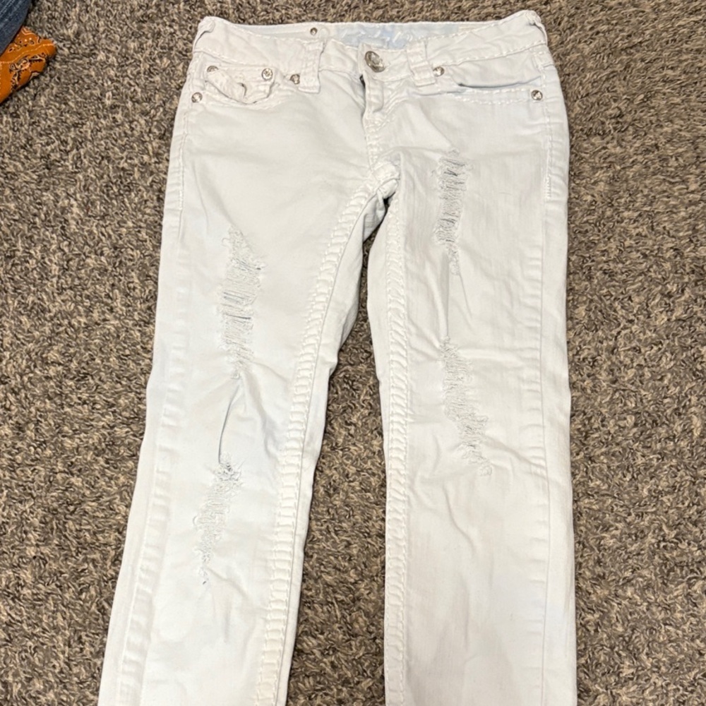 Women's Light Gray Jeans my Dr